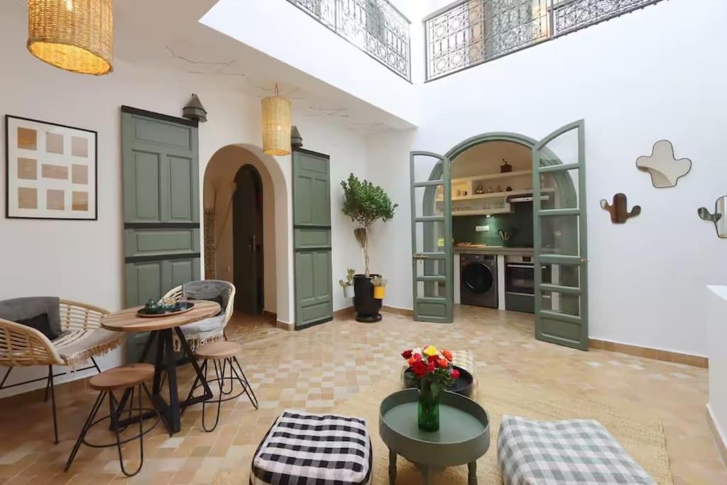 Riad Ptit Kech, Bassin Terrasse - Petits Dejeuners Марракеш Экстерьер фото
