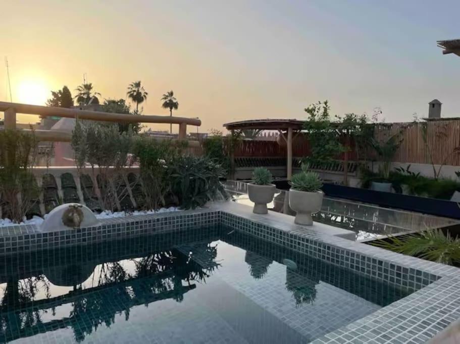 Riad Ptit Kech, Bassin Terrasse - Petits Dejeuners Марракеш Экстерьер фото
