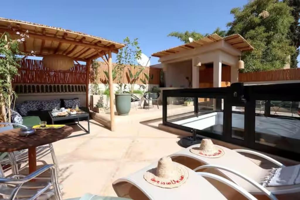 Riad Ptit Kech, Bassin Terrasse - Petits Dejeuners Марракеш Экстерьер фото